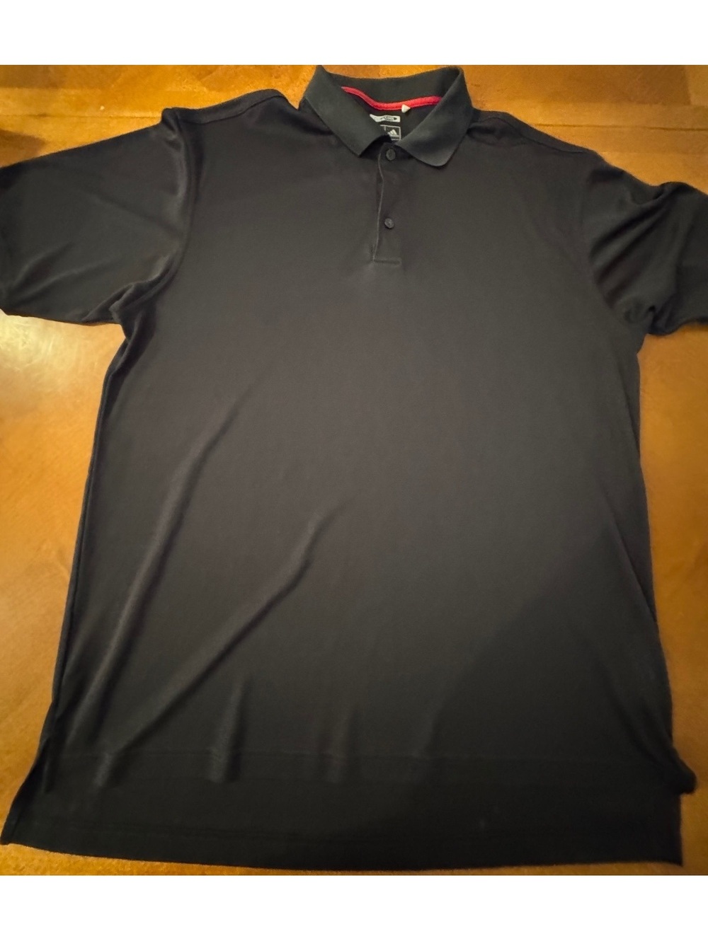 Adidas Climacool Black Polo Shirt XL d521